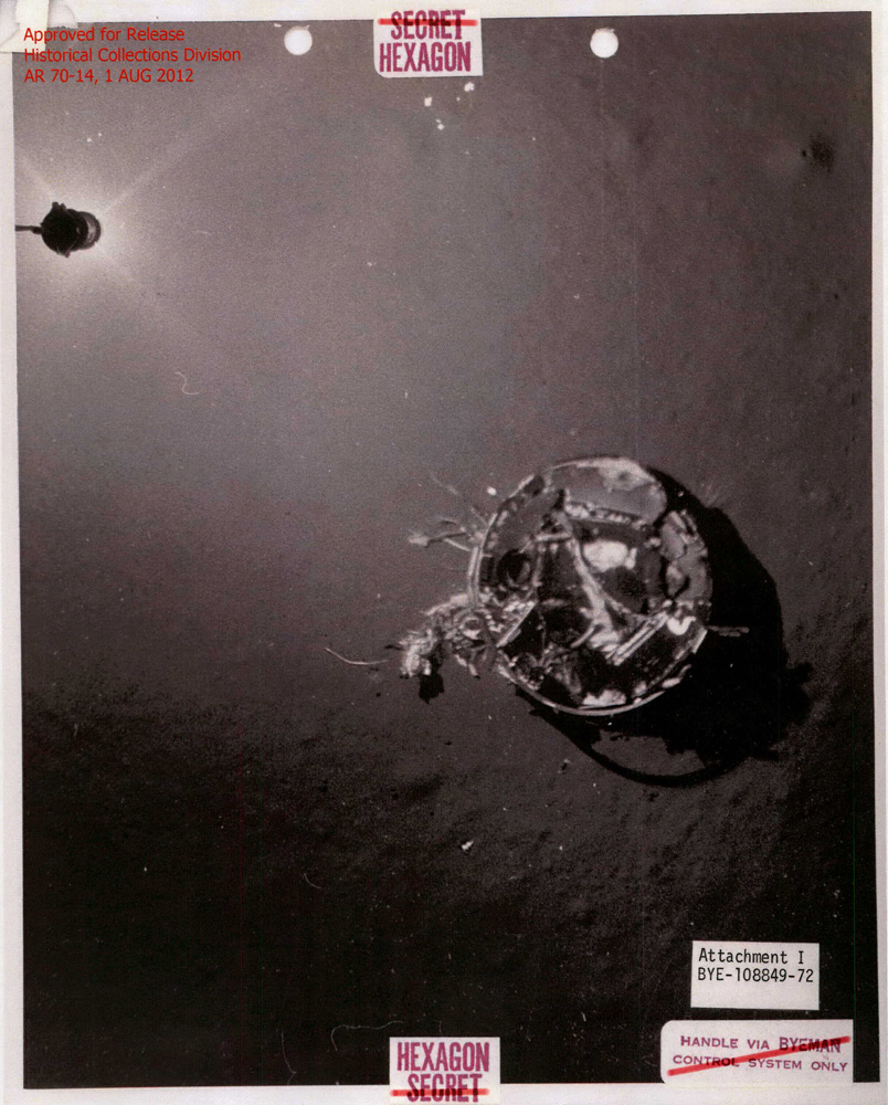 CIA Declassifies Amazing 1972 Spy Satellite Capsule Deep-Sea Rescue